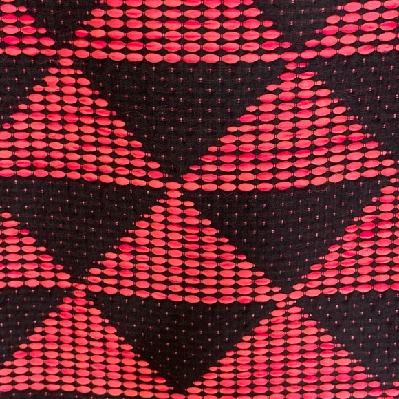 Trina Turk Pink & Gray Geometric Brocade - Picture 5 of 7